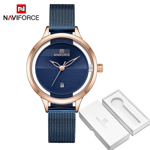 Lady's Classic Luxury Stainless Steel Watch