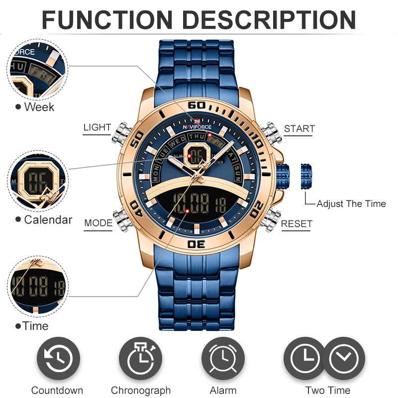 Outdoor Fashion LED Digital Watch